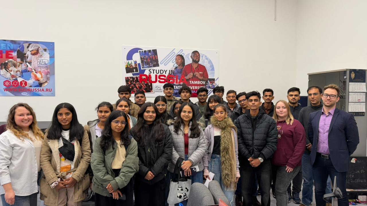 MB Patil Education students at a Russian medical university